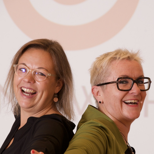 Petra Griesser-Strobl und Anja Cserveny-Hiebel